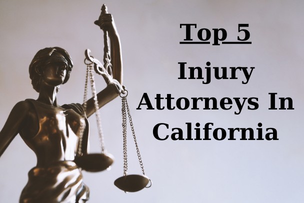 top 5 injury attorneys california